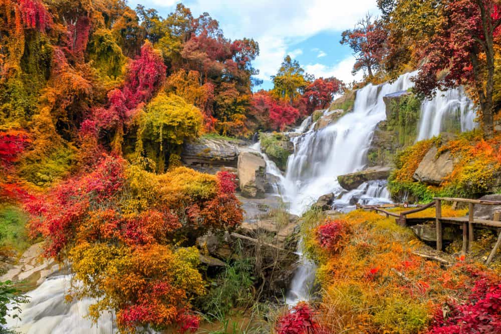 Mae,Klang,Waterfall,,Doi,Inthanon,National,Park,,Chiang,Mai,,Thailand