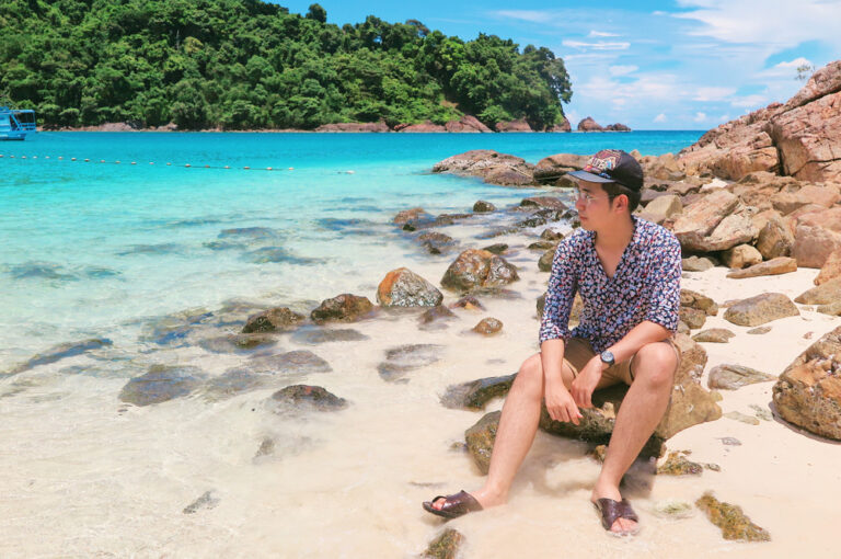 Trat,,Thailand,May,11,,2017:,Asian,Male,Tourist,Traveler,Holiday